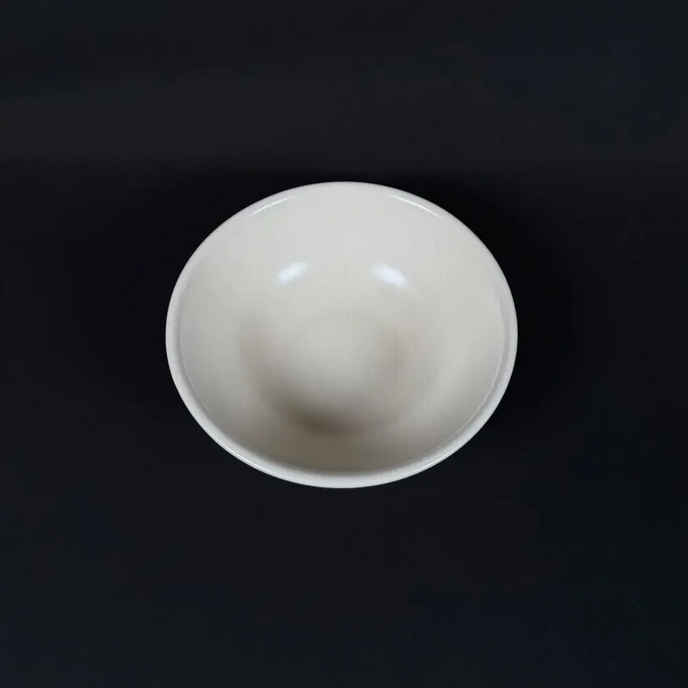 Lot of 4 Pfaltzgraff White Scalloped Plates & Bowl Made in USA